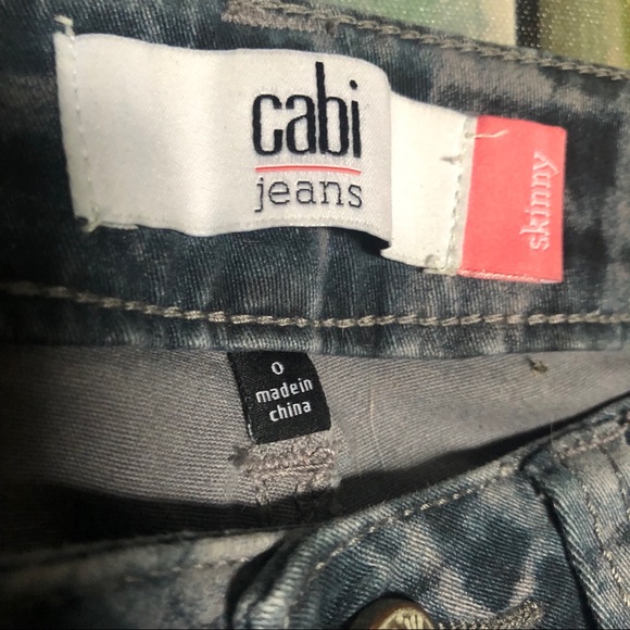 🩵🩵Cabi -Plaid, Skinny Jeans 🩵🩵Size 0 - Picture 7 of 7